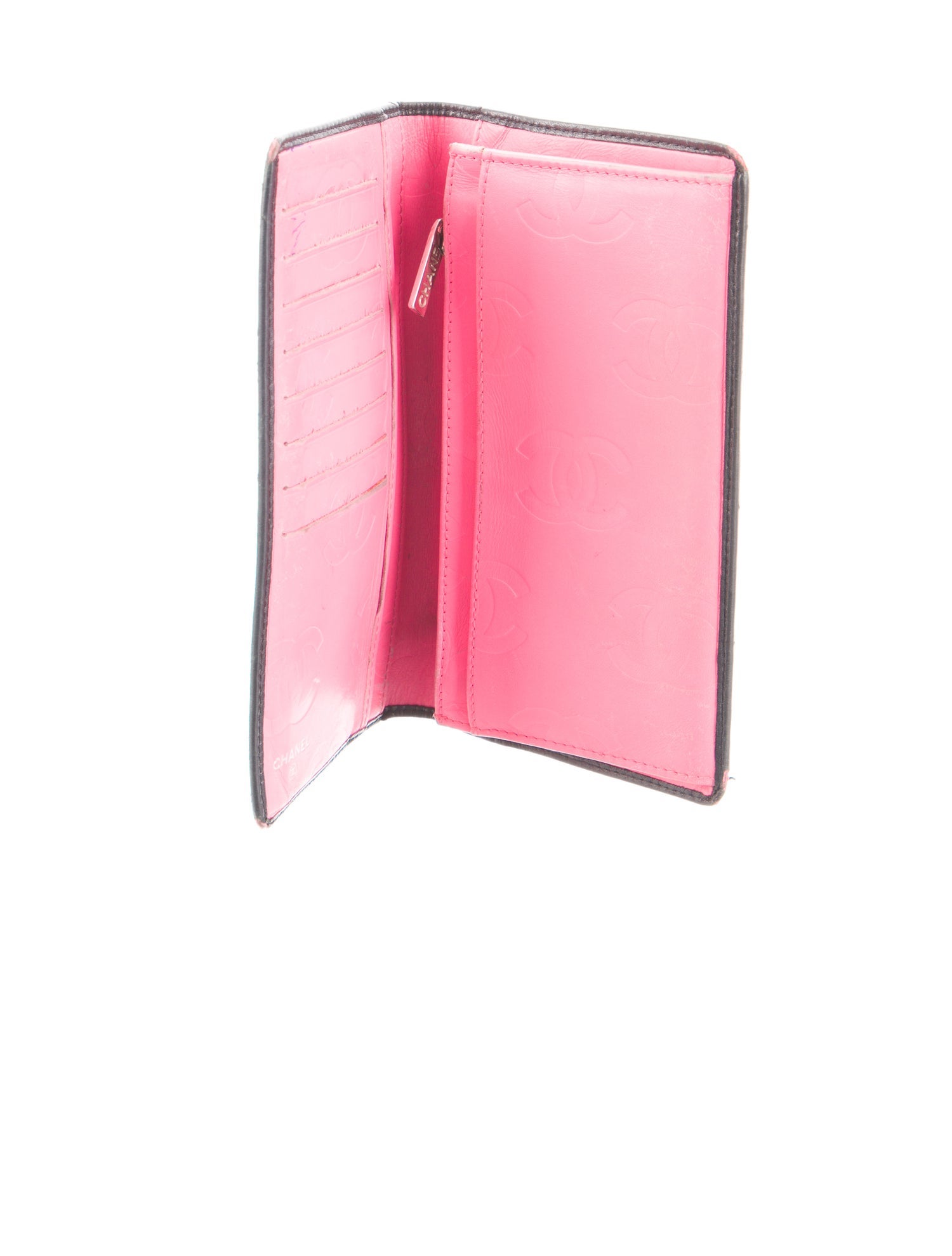 Chanel 2005-2006 Interlocking CC Logo Bifold Wallet